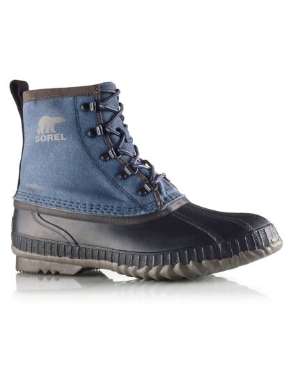 Boots de pluie imperméables Cheyanne II Short CVS bleu jean/noir